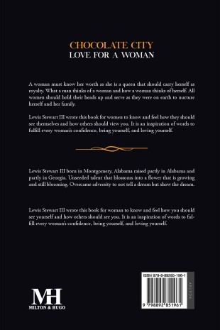 Chocolate City: Love For A Woman - Back Cover