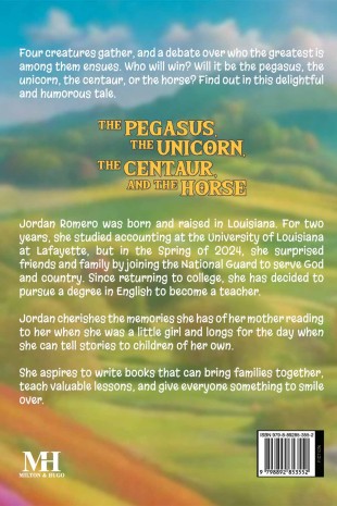 The Pegasus, the Unicorn, the Centaur, and the Horse - Back Cover