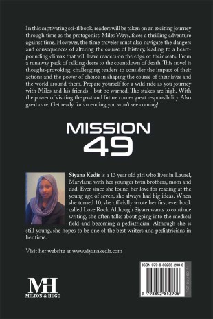 Mission 49 - Back Cover