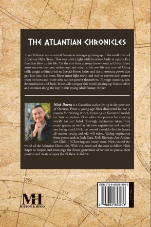 The Atlantian Chronicles: Fight for Survival - Back Cover