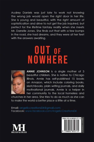 Out of Nowhere - Back Cover