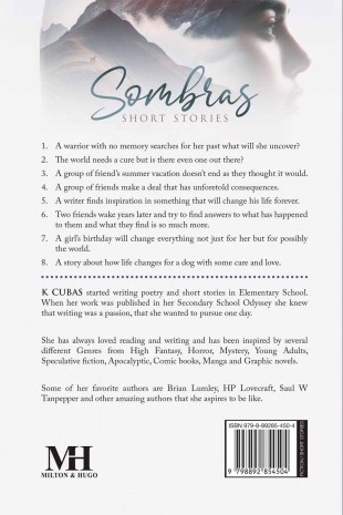 Sombras - Back Cover