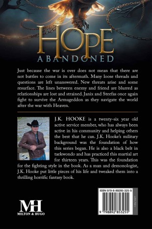 Hope Abandoned - Back Cover