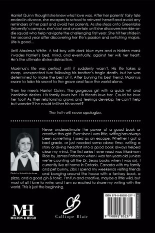 Echoes of Masks and Shadows - Back Cover