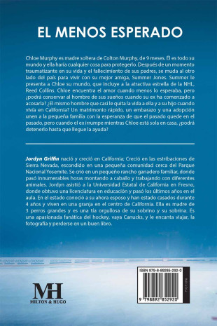 El Menos Esperado - Back Cover