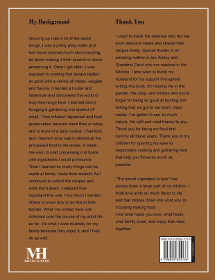 Pantry & Preservation - Back Cover