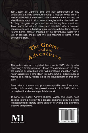 The Gnome and his Adventures - Back Cover