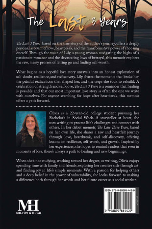 The Last 3 Years - Back Cover