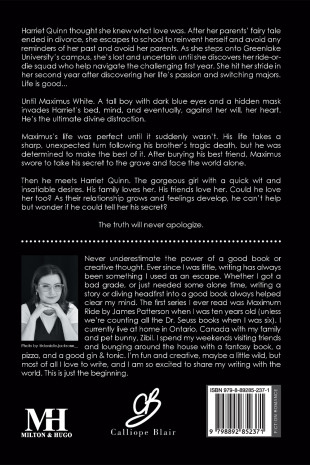 Echoes of Masks and Shadows - Back Cover