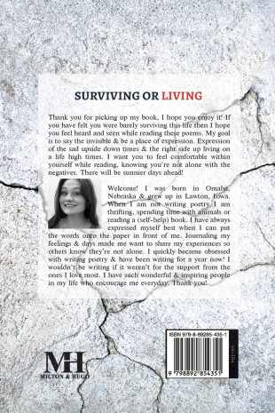 Surviving or Living - Back Cover
