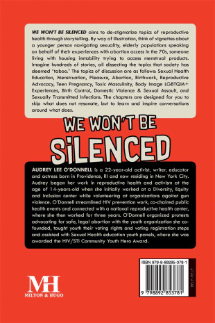 We Won't Be Silenced - Back Cover
