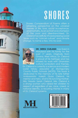 SHORES: Compendium of Poems - Back Cover