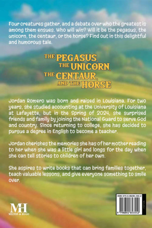 The Pegasus, the Unicorn, the Centaur, and the Horse - Back Cover