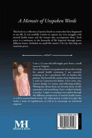 A Memoir of Unspoken Words - Back Cover