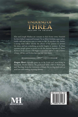 Undoing Of Threa: Dreams in Shadow - Back Cover