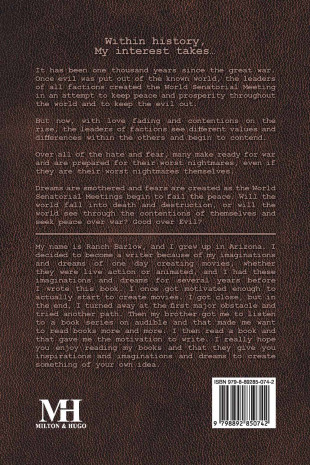The Empire: Secrets and Prophecies - Back Cover