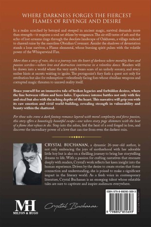 EmberStone's Flame - Back Cover