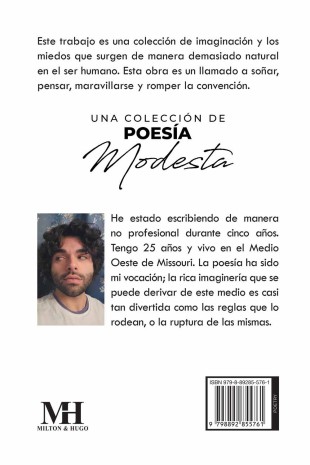 Una Colección de Poesía Modesta - Back Cover