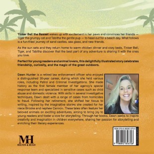 Tinker Bell the Basset and Friends: The Beach Adventure - Back Cover