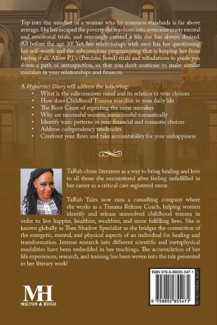 A Hypocrite’s Diary: Releasing Toxic Patterns and Relationships - Back Cover