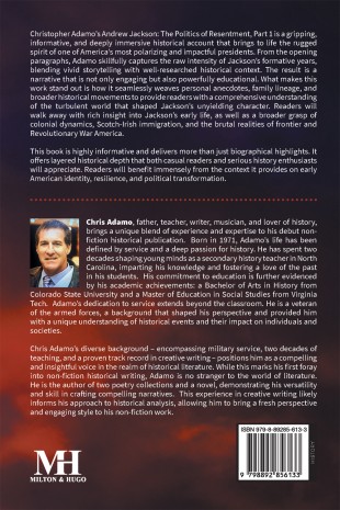 Andrew Jackson: The Politics of Resentment - Back Cover