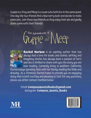 The Adventures of Guppie and Meep - Back Cover