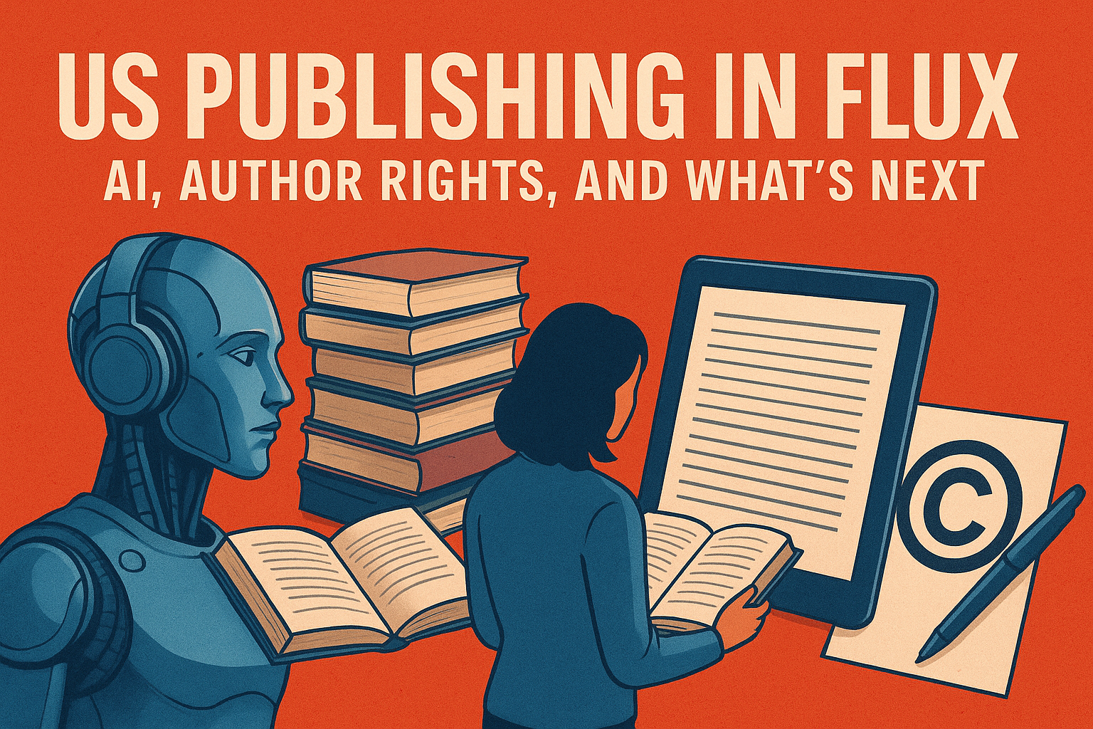 US Publishing in Flux: AI, Author Rights, and What’s Next