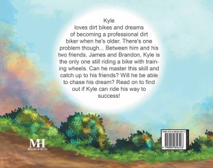 Kyle the Dirt Biker - Back Cover