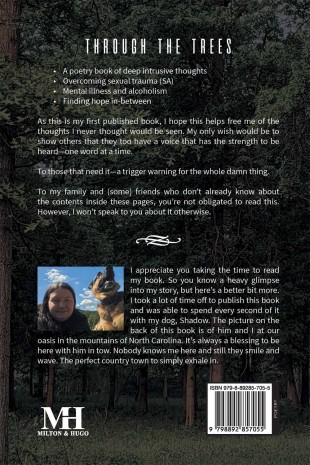 Through the Trees - Back Cover