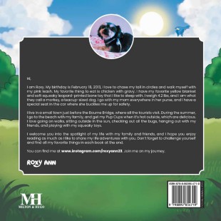 Roxy Ann (Roxy Ann’s Adventures: Day at Home) - Back Cover