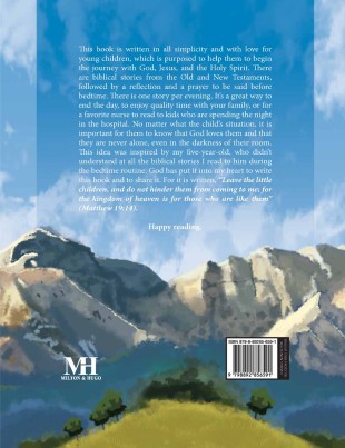 "Let the little children come to me" said Jesus (Luke 18:16) - Back Cover