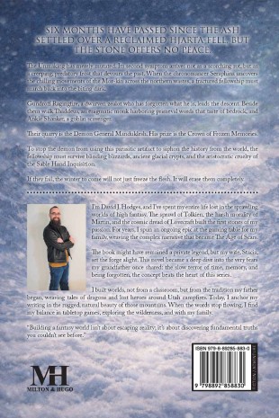 Frozen Memories: Book 2 from The Age of Scars - Back Cover