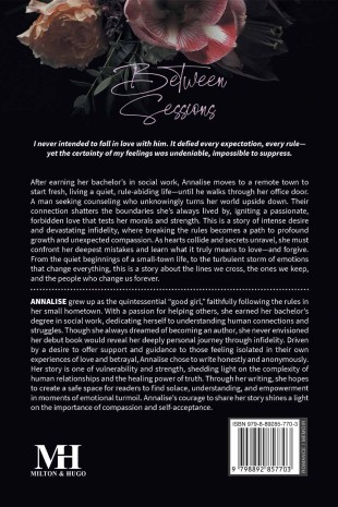 Between Sessions: A Secret Between Us - Back Cover