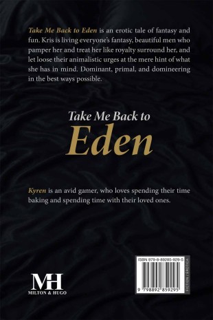Take Me Back to Eden - Back Cover