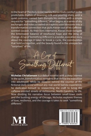 A Cup of Something Different - Back Cover