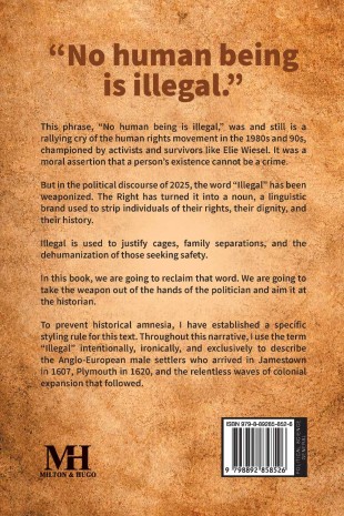 The First Illegals - Back Cover