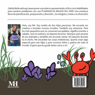 Stella Bella: Pijamada de Amigo del Mar - Back Cover