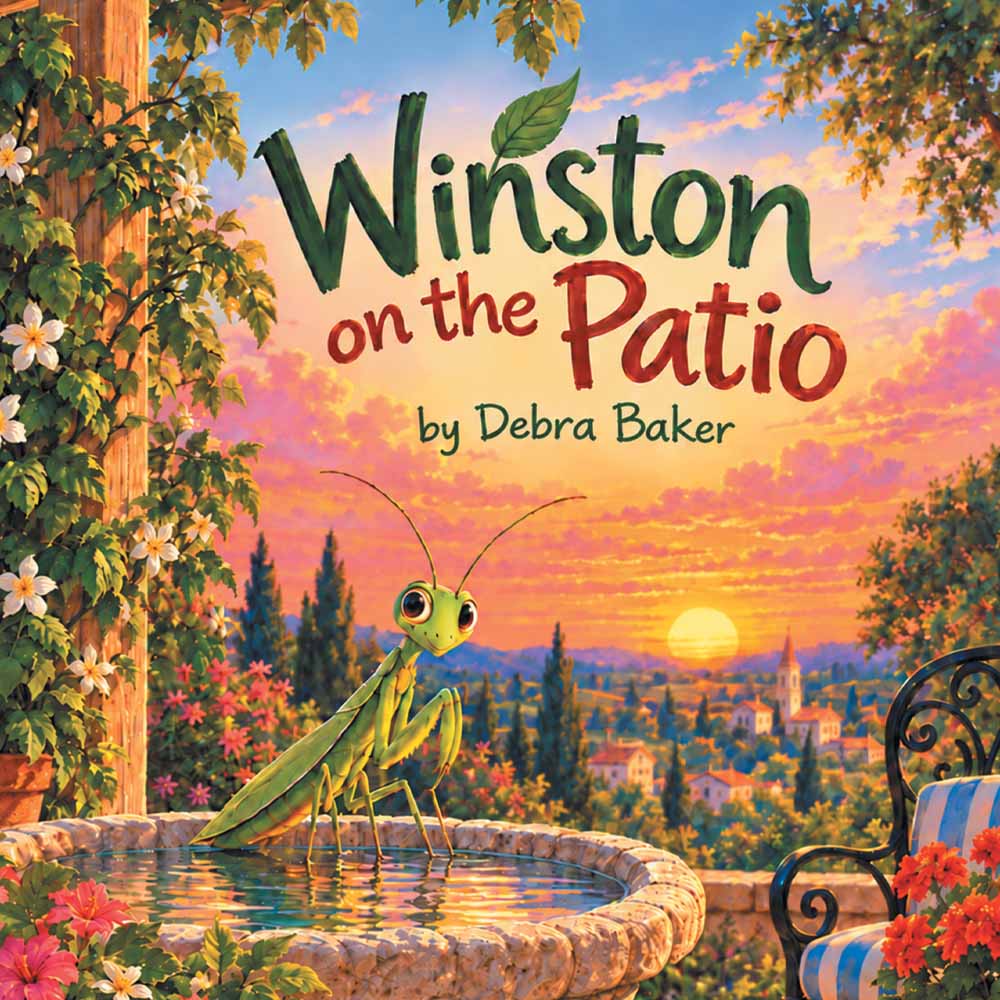 Winston on the Patio