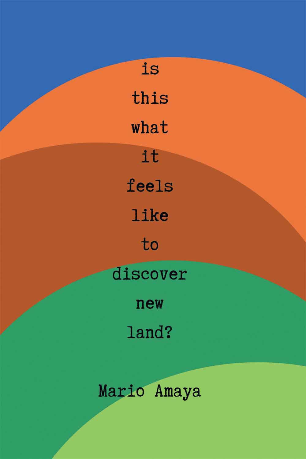 is this what it feels like to discover new land? by Mario Amaya