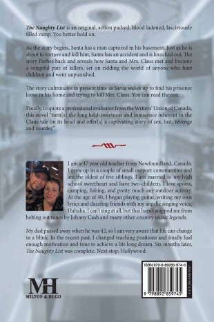 The Naughty List - Back Cover