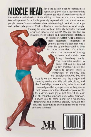 Muscle Head - Back Cover